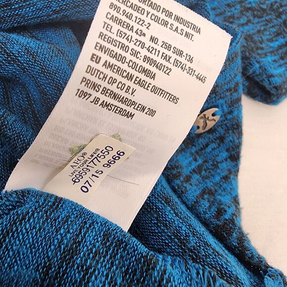 American Eagle Womens Top Size Medium Soft & Sexy Plush Southwest Pullover Knit - Picture 10 of 11